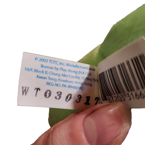 2002 Good Luck Bear Care Bear  7.5" Plush Stuffed Animal by Play Along - Picture 3 of 3